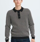 Casual Friday 20506036 Wik Jacquard Knit Black Beauty