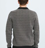 Casual Friday 20506036 Wik Jacquard Knit Black Beauty
