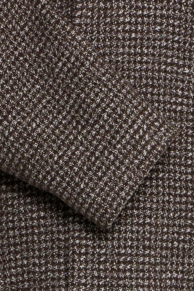 Casual Friday 20506061 Fridolf Houndstooth Coat Demitasse  Brown