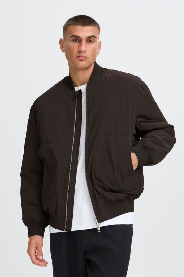 Solid 21108713 Romeo Reversible Bomber Jacket True Black