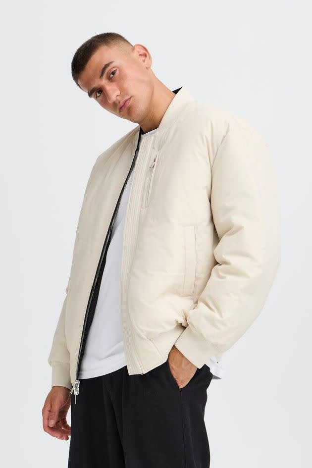 Solid 21108713 Romeo Reversible Bomber Jacket True Black