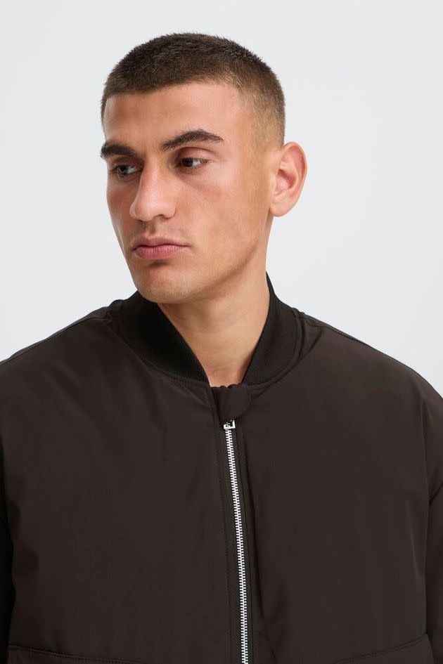 Solid 21108713 Romeo Reversible Bomber Jacket True Black