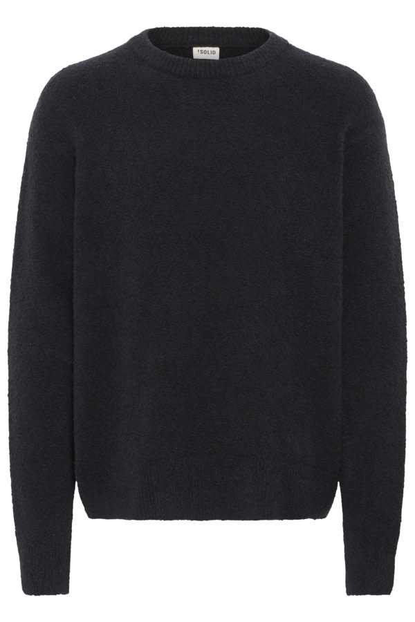 Solid 21110029 Sandro Knit Slate Black