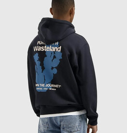 Pure Path 25030304 Desert Wasteland Hooded Sweater Dark Navy