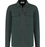 Pure Path 25030817 Heavy Zip Knit Dark Green