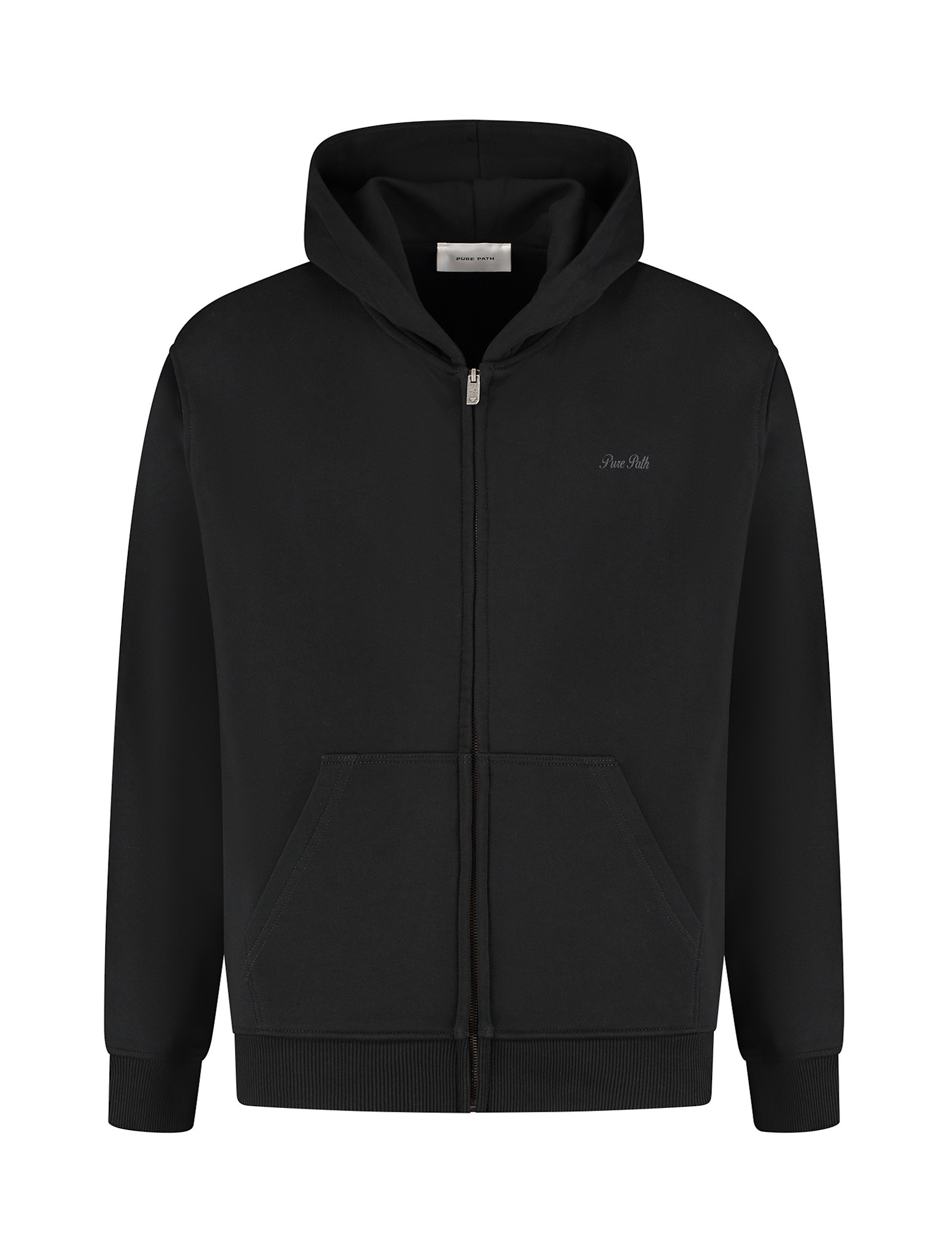 Pure Path 25030306 Essence of Life Zip Hoodie Black