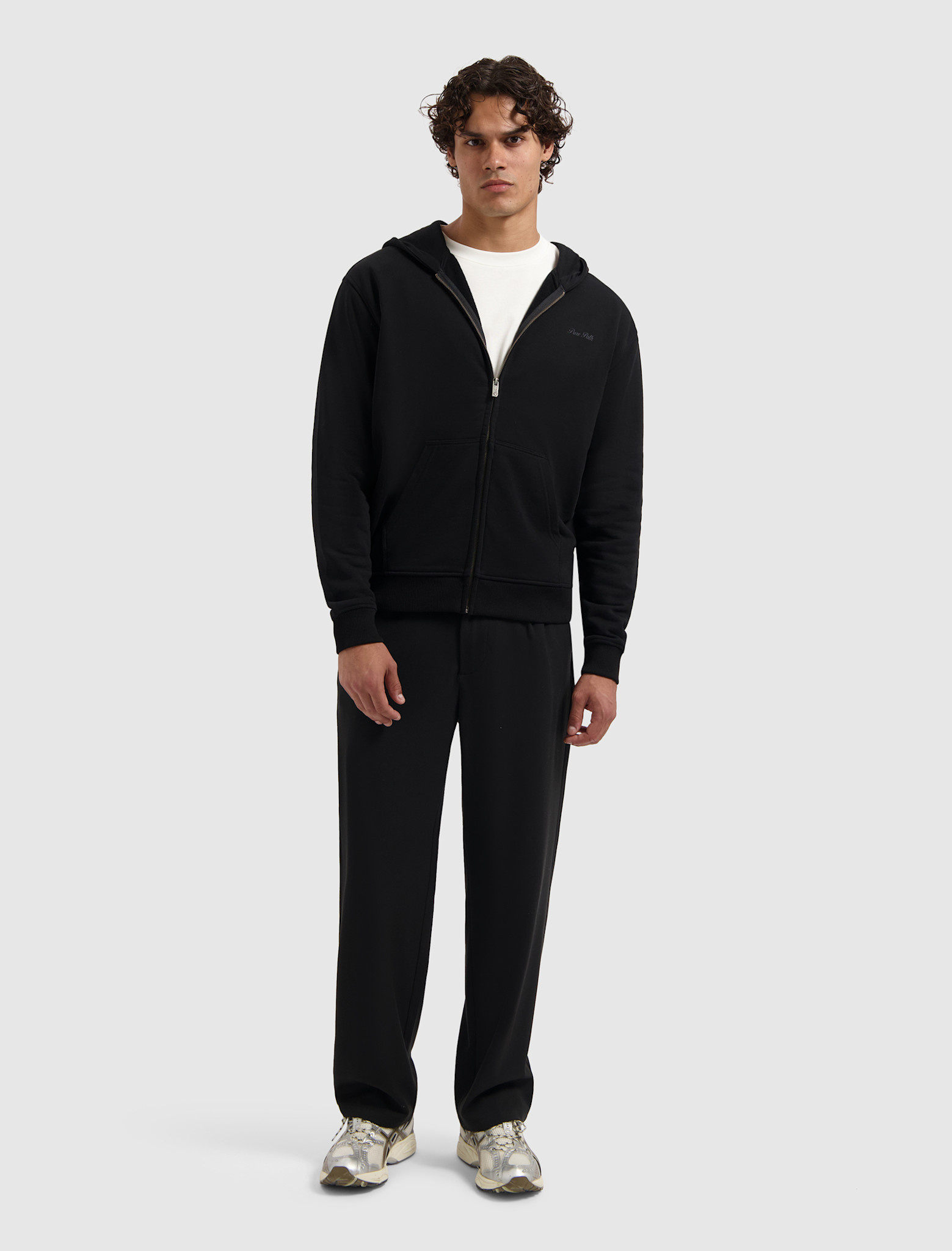 Pure Path 25030306 Essence of Life Zip Hoodie Black