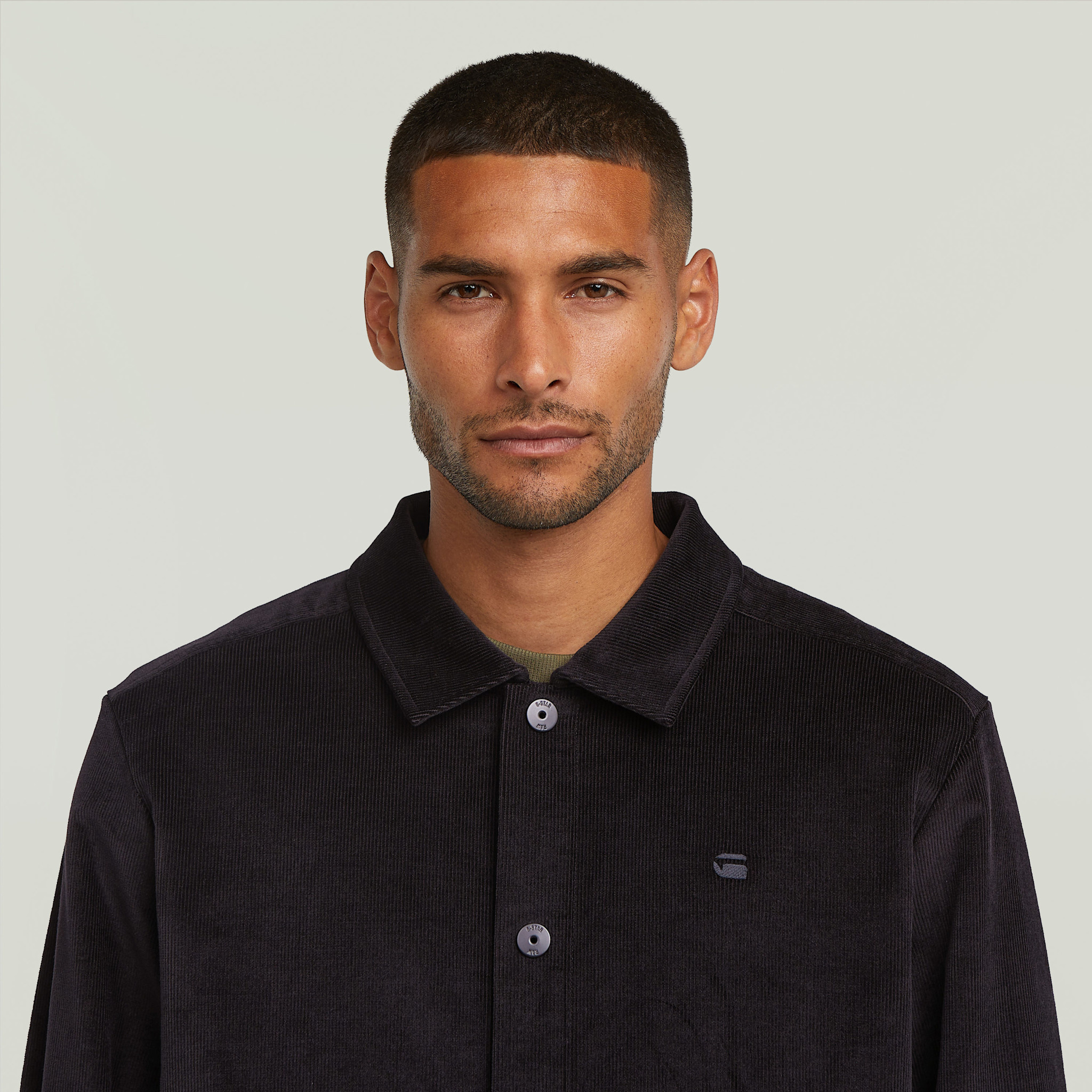 G-Star Corduroy Coach SW Jacket Dark Black