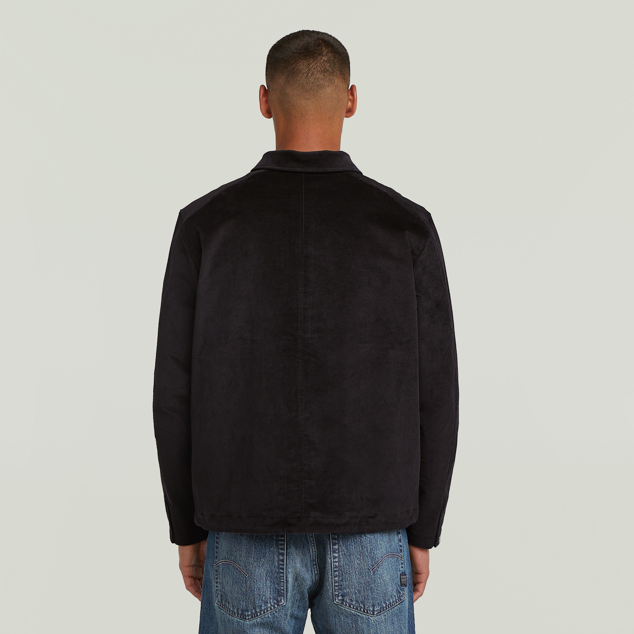 G-Star Corduroy Coach SW Jacket Dark Black