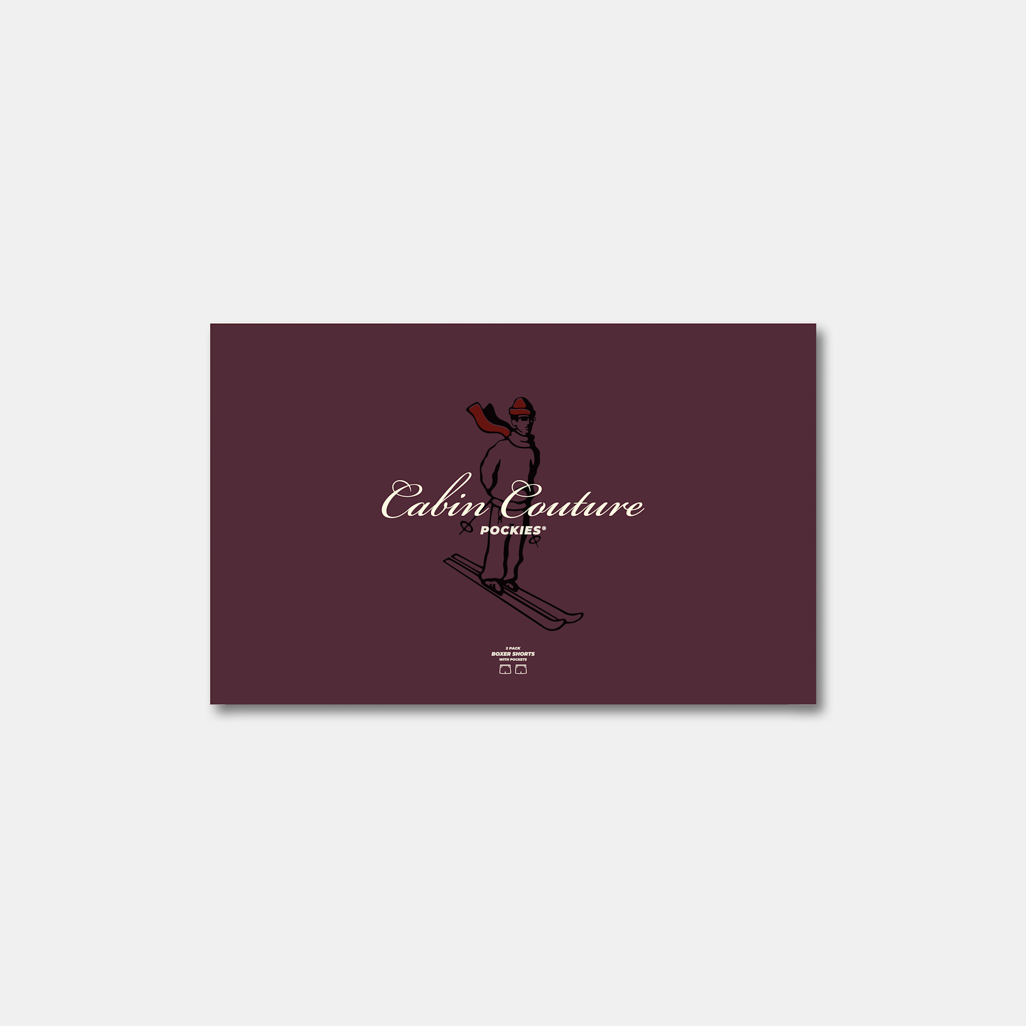 Pockies Pockies 2 Pack Cabin Boxers