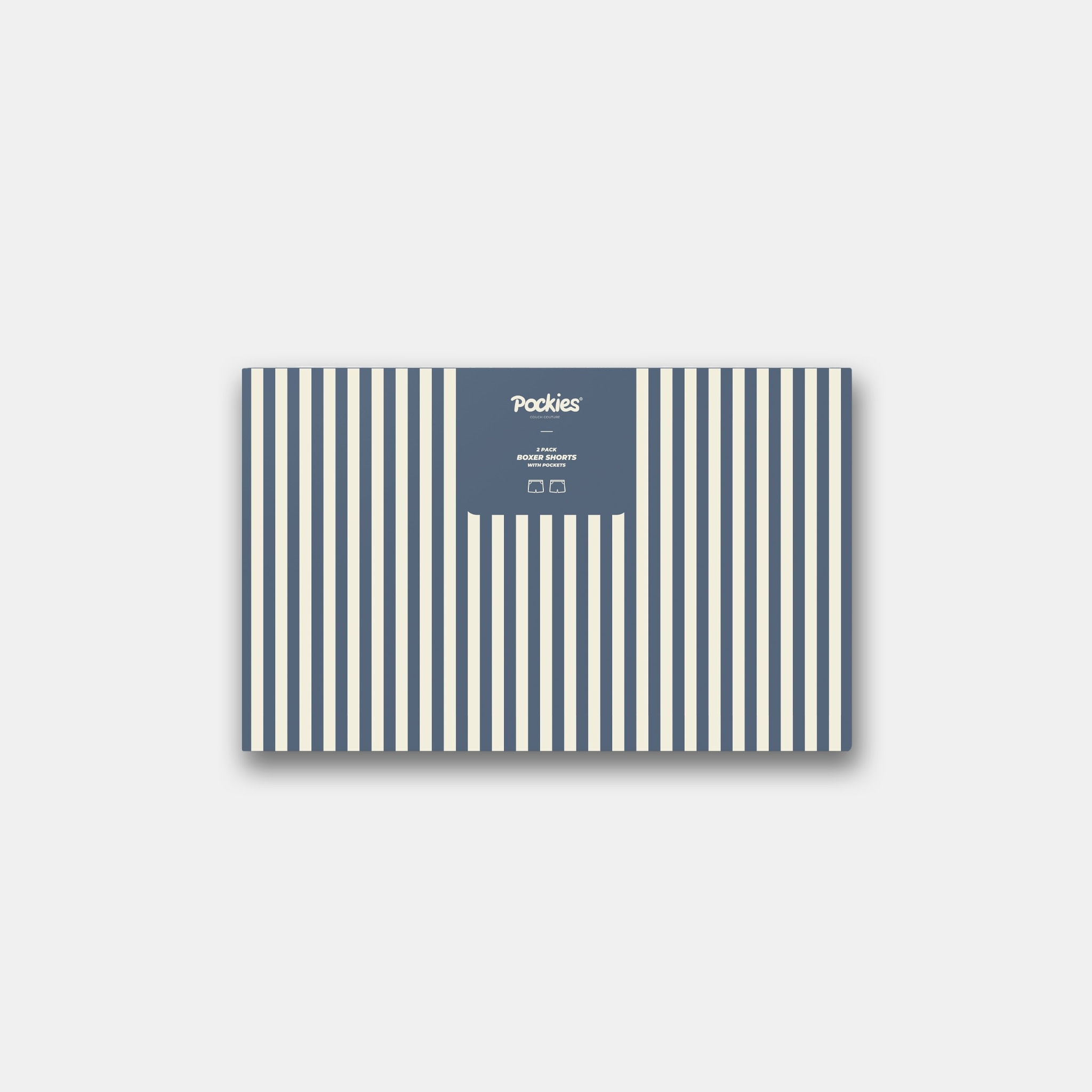 Pockies Pockies 2 Pack Striped Boxers