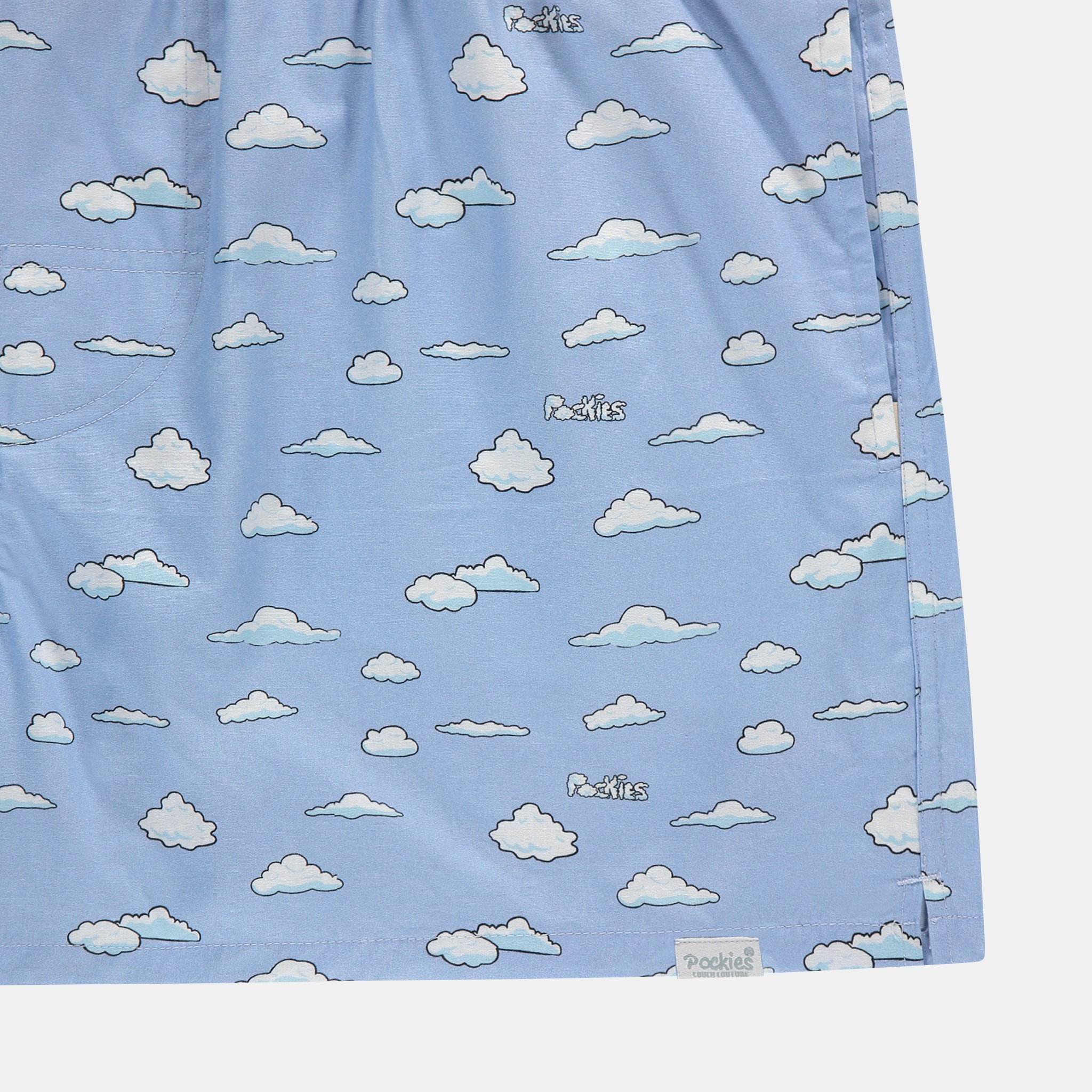 Pockies Blue Clouds Boxer