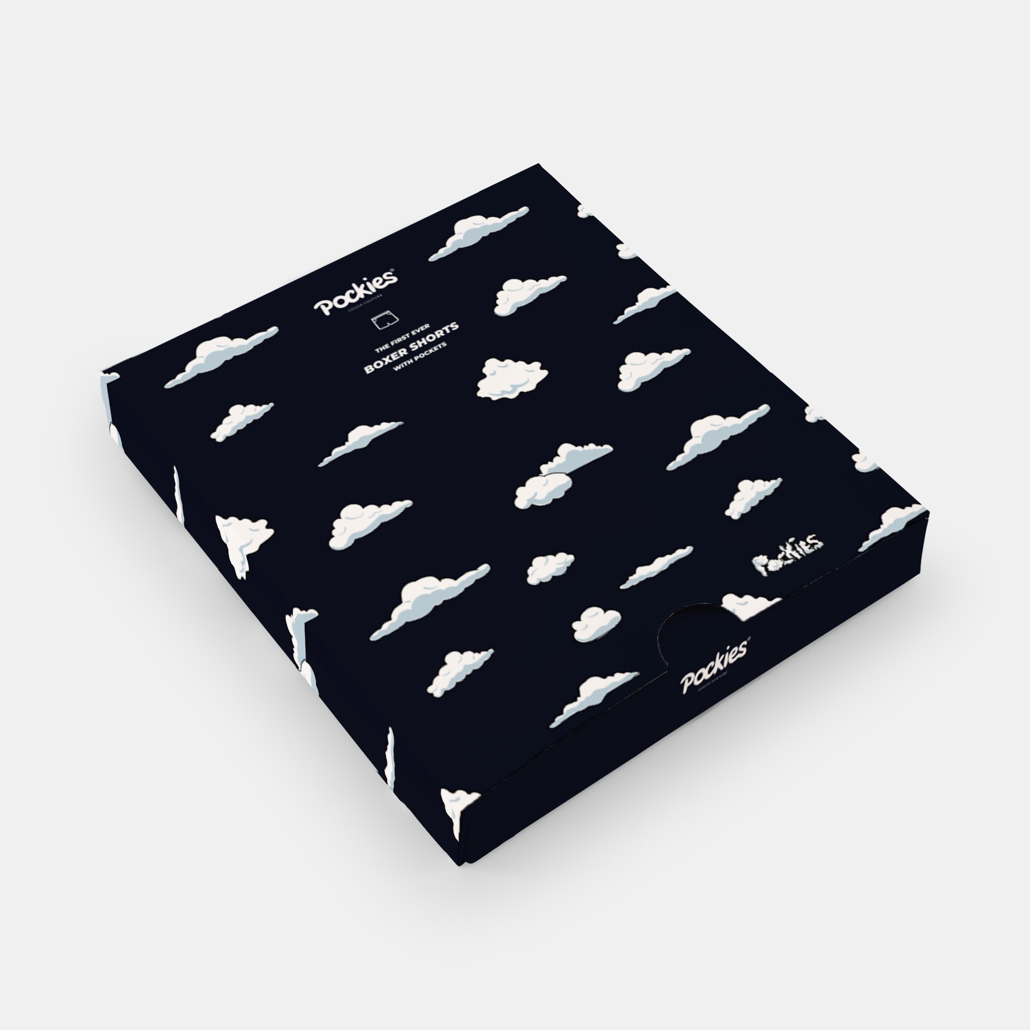 Pockies Pockies Clouds Boxer Navy