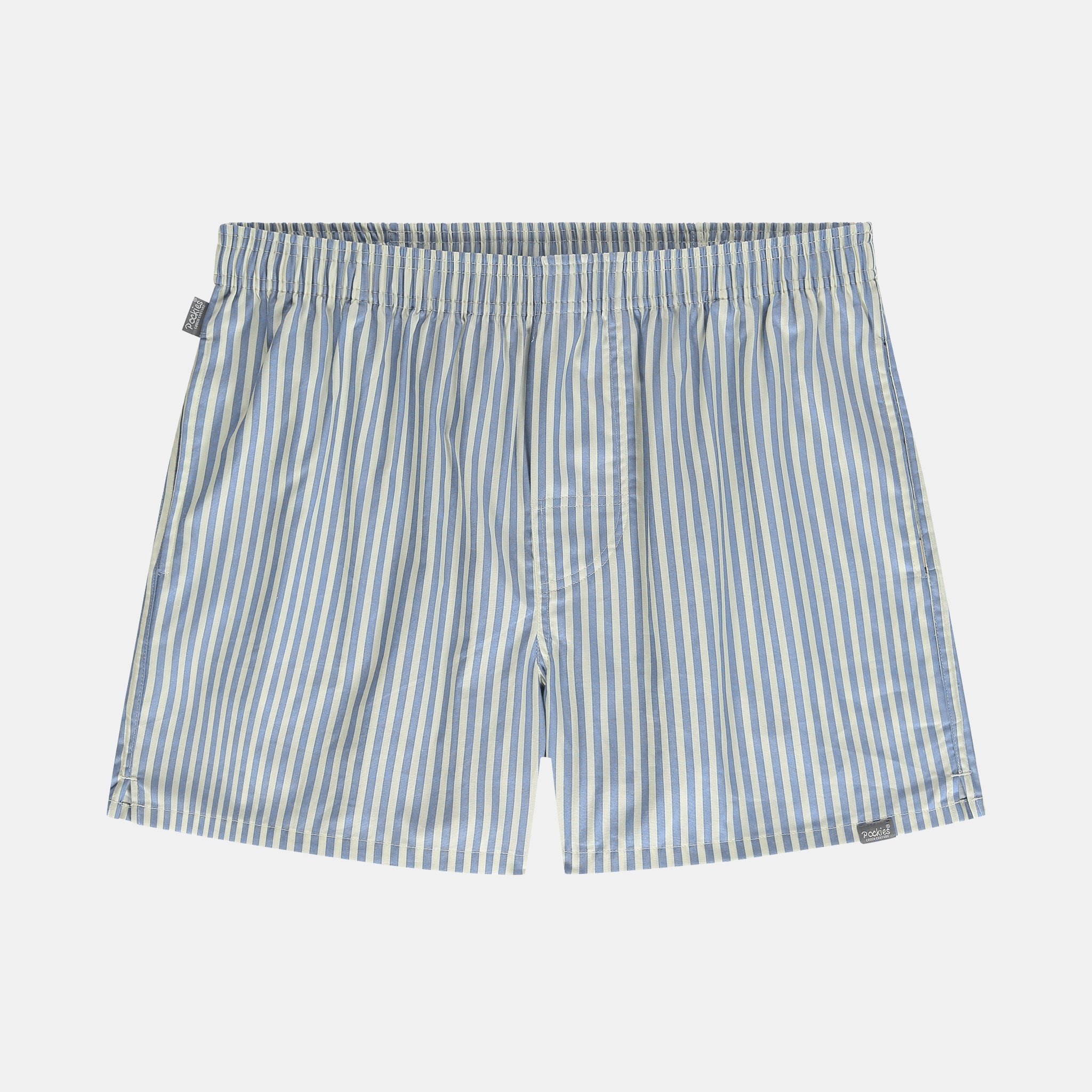 Pockies Striped Boxer Ice Blue