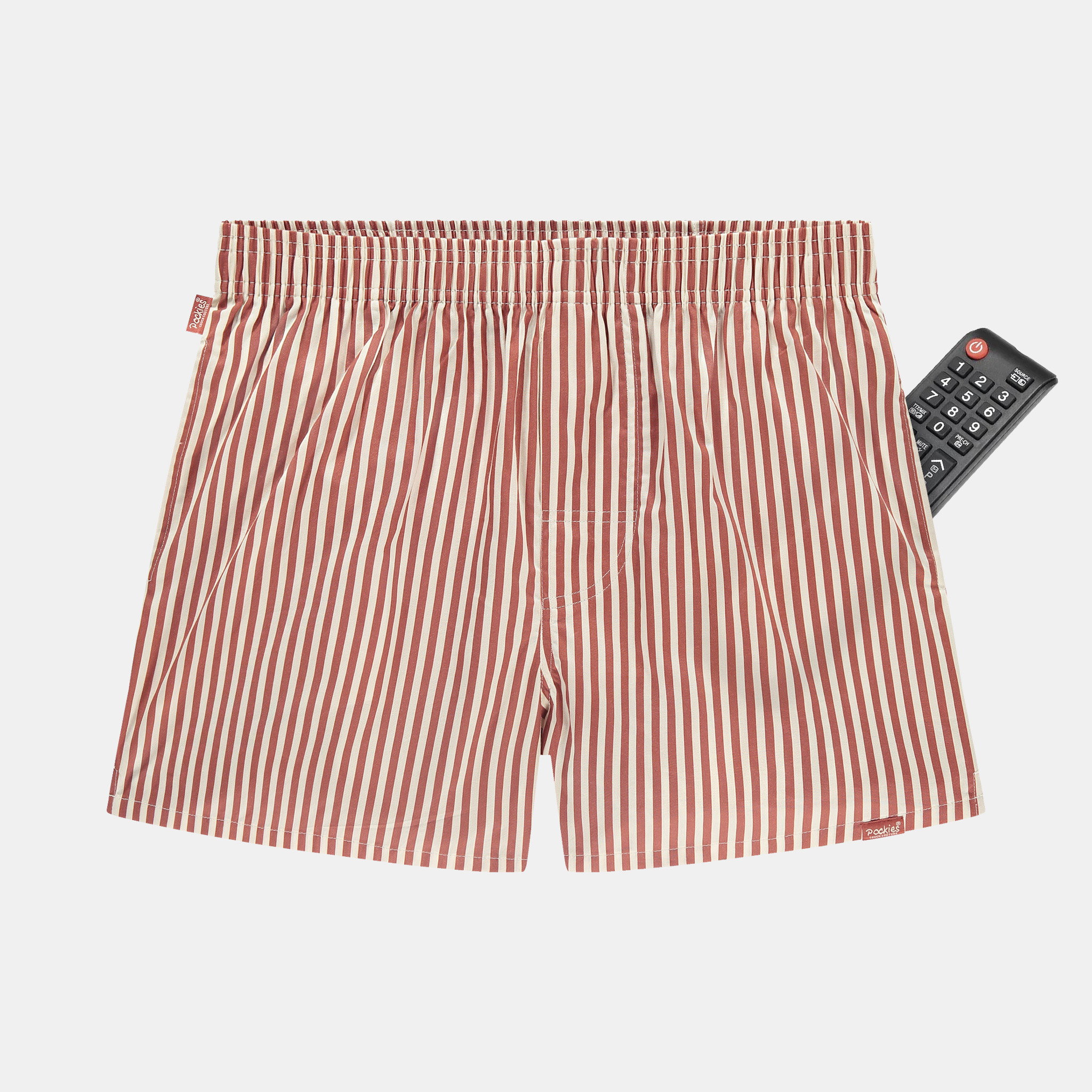 Pockies Pockies Striped Boxer Terracotta