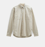Anerkjendt Lasse Stripe L/S Shirt 902178 Tofu
