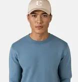 Ciszere Clark Knitted Crew Neck Knit Copen Blue