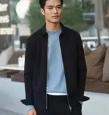 Ciszere Clark Knitted Crew Neck Knit Copen Blue