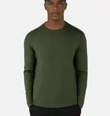 Ciszere Clark Knitted Crew Neck Knit Duffel Green