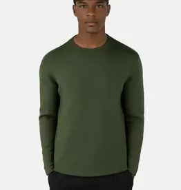 Ciszere Clark Knitted Crew Neck Knit Duffel Green