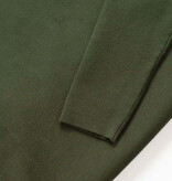 Ciszere Clark Knitted Crew Neck Knit Duffel Green