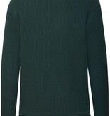 Casual Friday 20505295 Karl Structured Crew Neck Knit Darkest Spruce Green