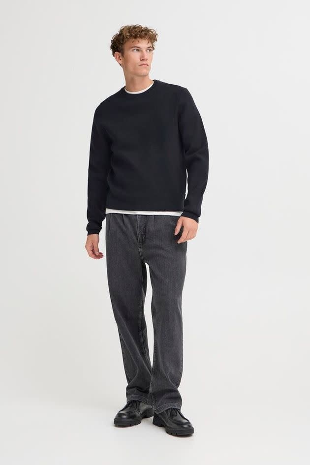 Casual Friday 20506022 Theo 0231 Milano Crew Neck Knit 194013 Dark Navy