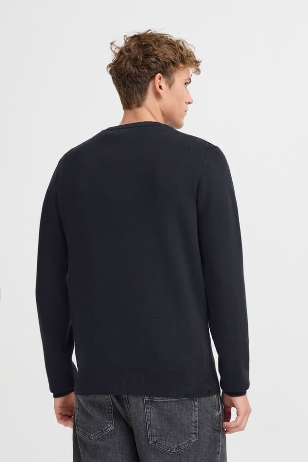 Casual Friday 20506022 Theo 0231 Milano Crew Neck Knit 194013 Dark Navy