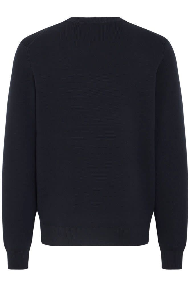 Casual Friday 20506022 Theo 0231 Milano Crew Neck Knit 194013 Dark Navy
