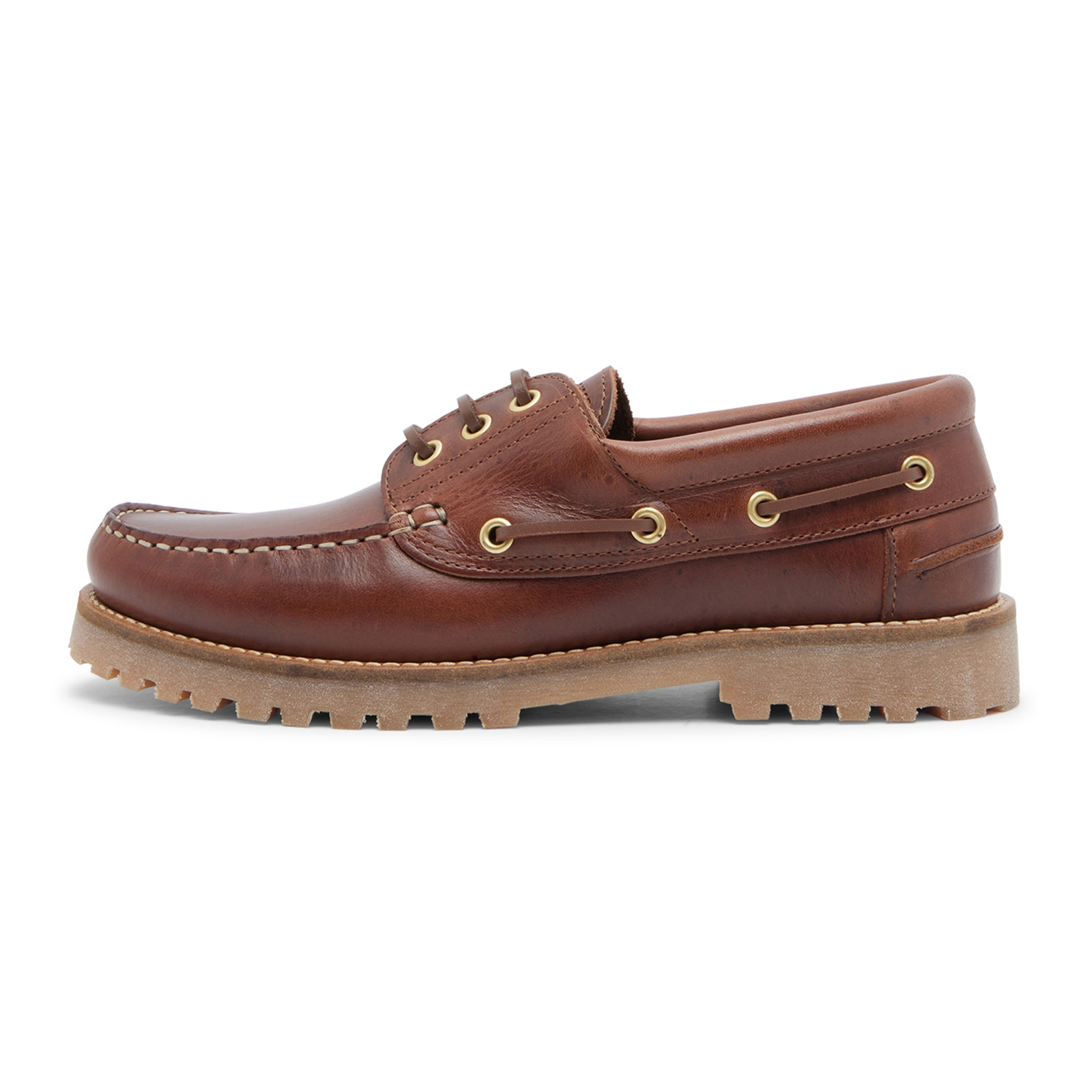 Garment Project Garment Project Ollie Boat Shoe Brown Leather