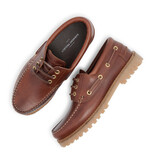 Garment Project Garment Project Ollie Boat Shoe Brown Leather