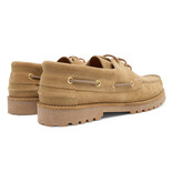 Garment Project Ollie Boat Shoe Earth Suede