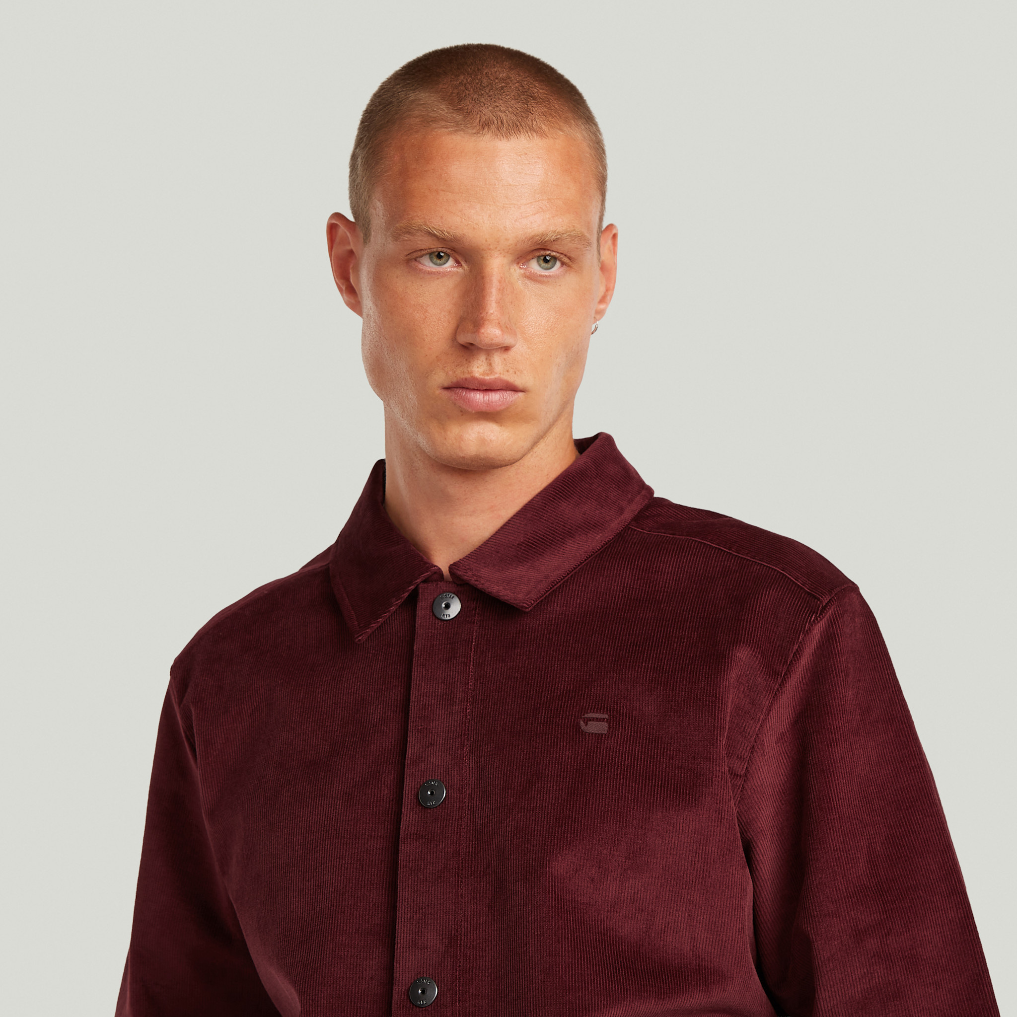 G-Star Corduroy Coach SW Jacket Port Red