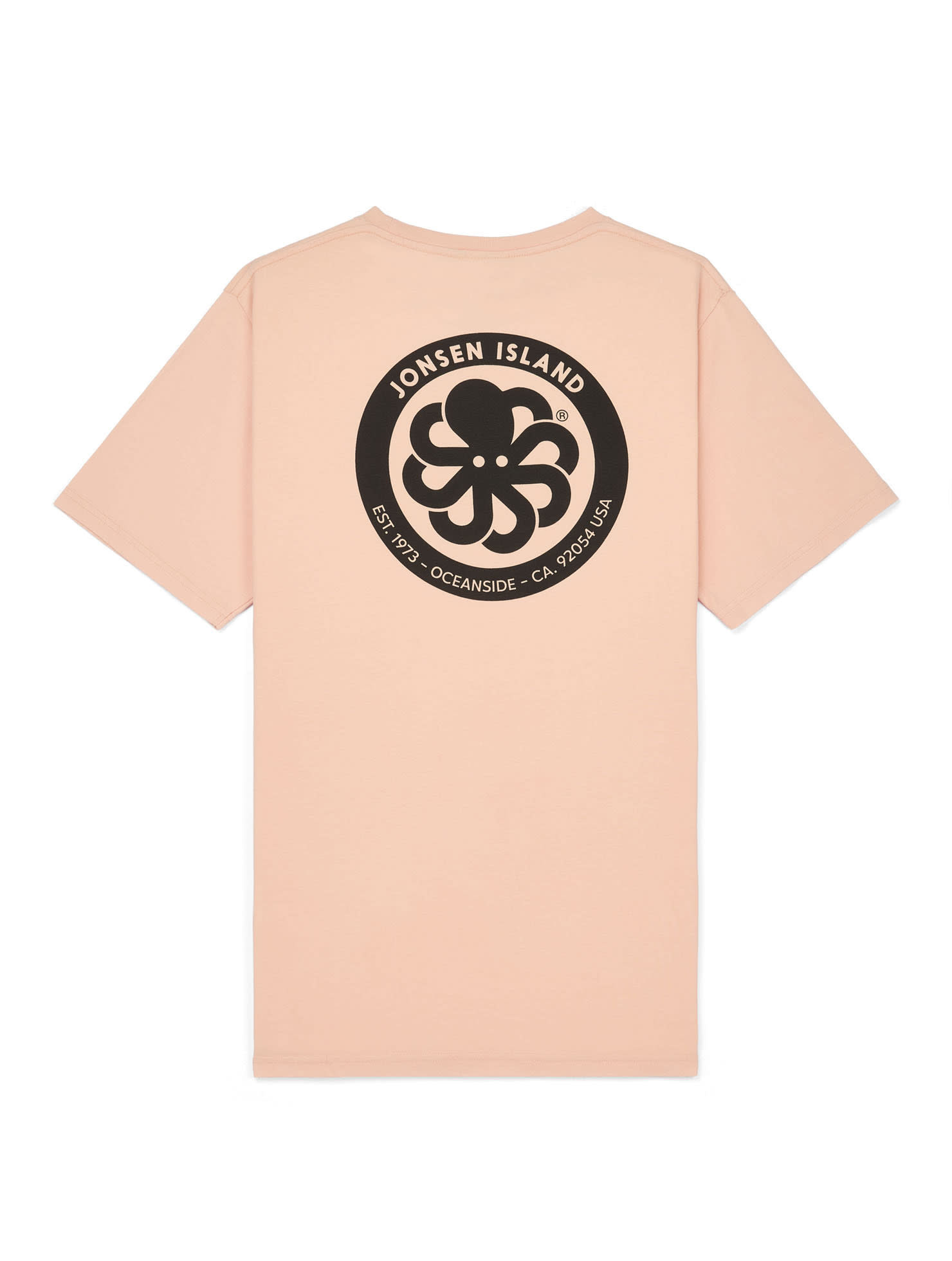 Jonsen Island Classic Authentic Diamond Tee Peach