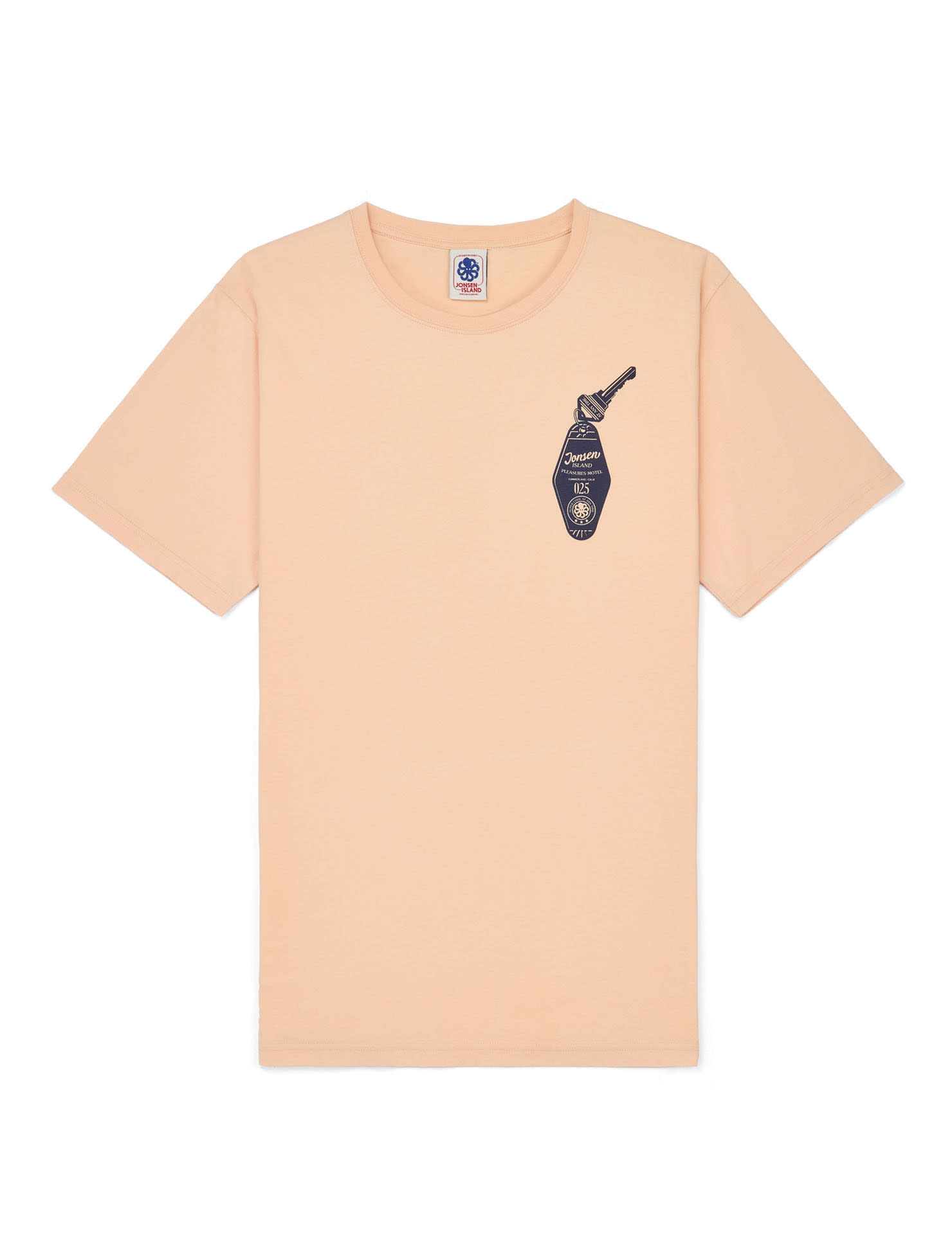 Jonsen Island Classic Motel Tee Peach
