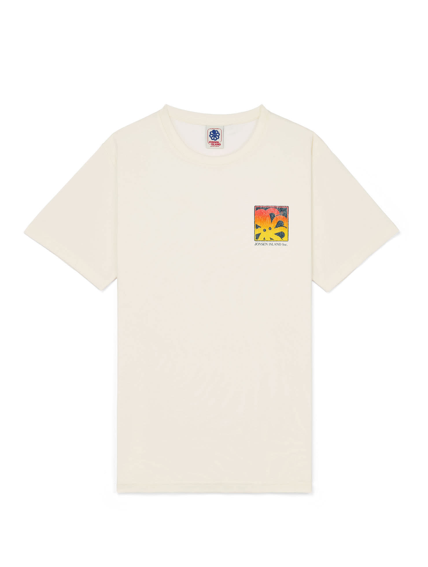 Jonsen Island Classic Echo Beach Tee Coconut