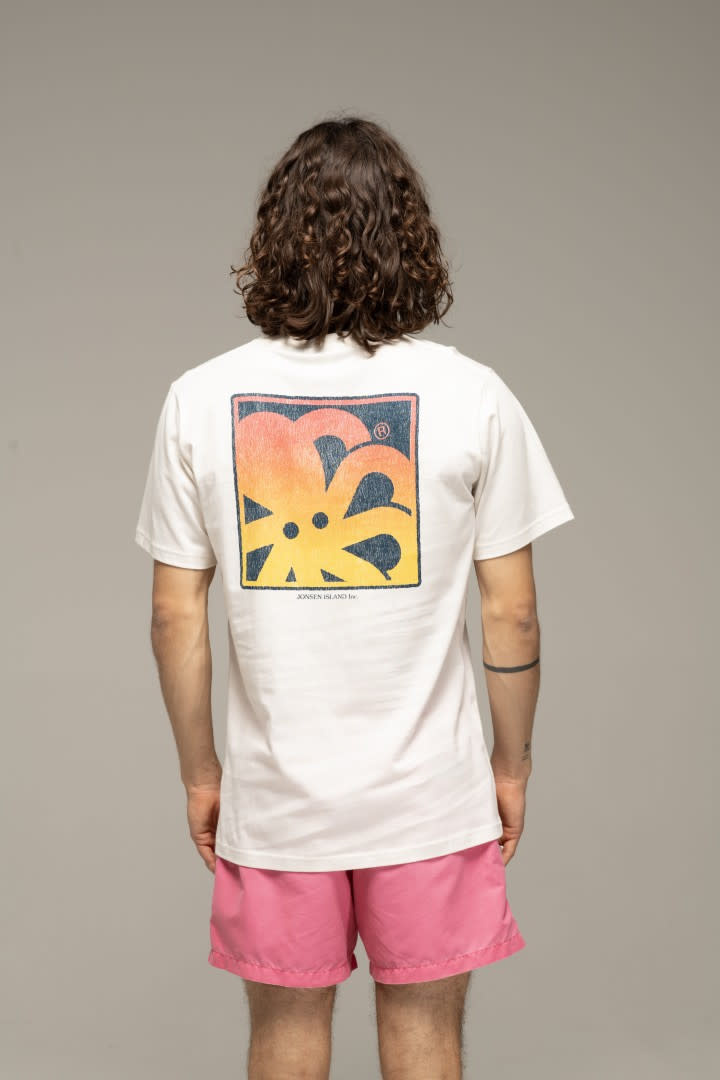 Jonsen Island Classic Echo Beach Tee Coconut