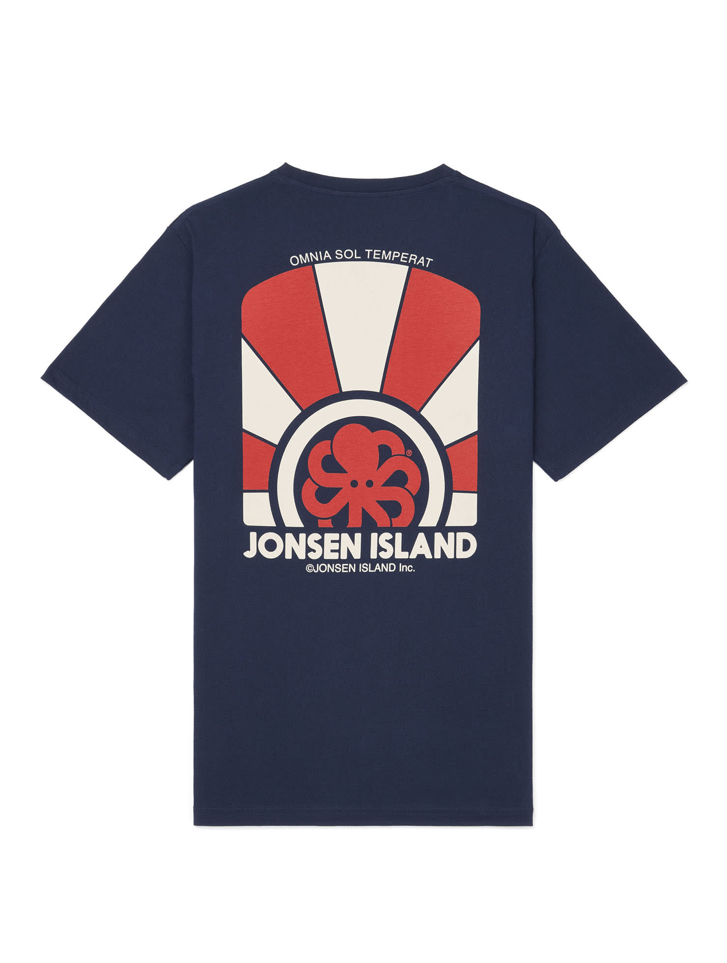 Jonsen Island Classic Omnia Sol Tee Navy