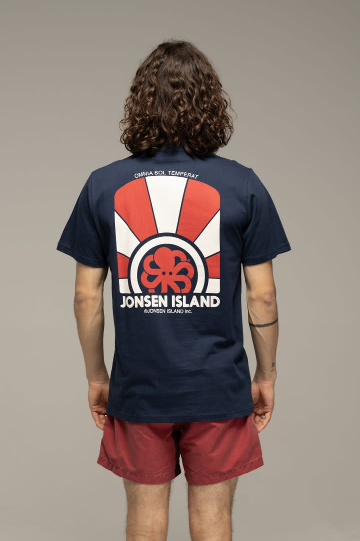 Jonsen Island Classic Omnia Sol Tee Navy