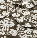 Anerkjendt Oscar Flower Jacquard Overshirt 902420 Forest Night
