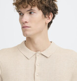 Casual Friday 20506131 Bells S/S Polo Knit 1209081 Summer Sand Melange