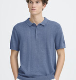 Casual Friday 20506131 Bells S/S Polo Knit 1840281 Bering Sea Melange