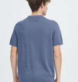 Casual Friday 20506131 Bells S/S Polo Knit 1840281 Bering Sea Melange