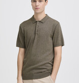 Casual Friday 20506131 Bells S/S Polo Knit 1908101 Major Brown Melange