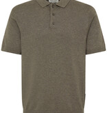 Casual Friday 20506131 Bells S/S Polo Knit 1908101 Major Brown Melange