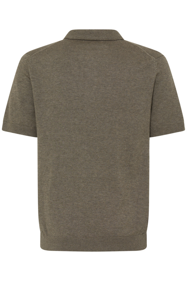 Casual Friday 20506131 Bells S/S Polo Knit 1908101 Major Brown Melange