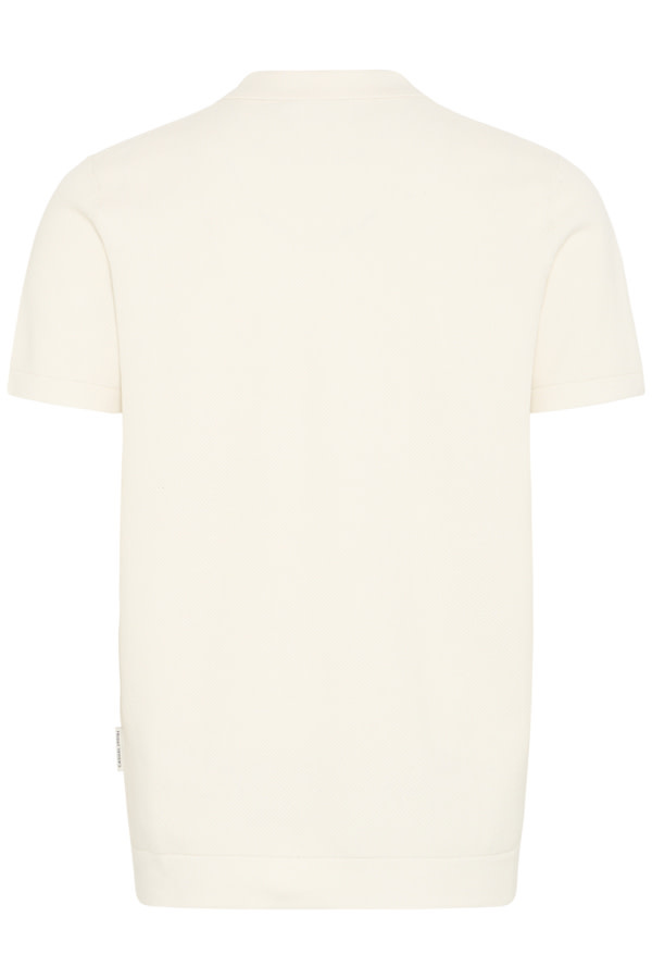 Casual Friday 20505399 Mateo Structured Knit Polo 110605 Jet Stream White