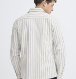 Casual Friday 20506159 Wiberg Stripes L/S Shirt Jet Stream White