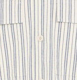 Casual Friday 20506159 Wiberg Stripes L/S Shirt Jet Stream White