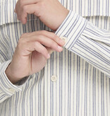 Casual Friday 20506159 Wiberg Stripes L/S Shirt Jet Stream White